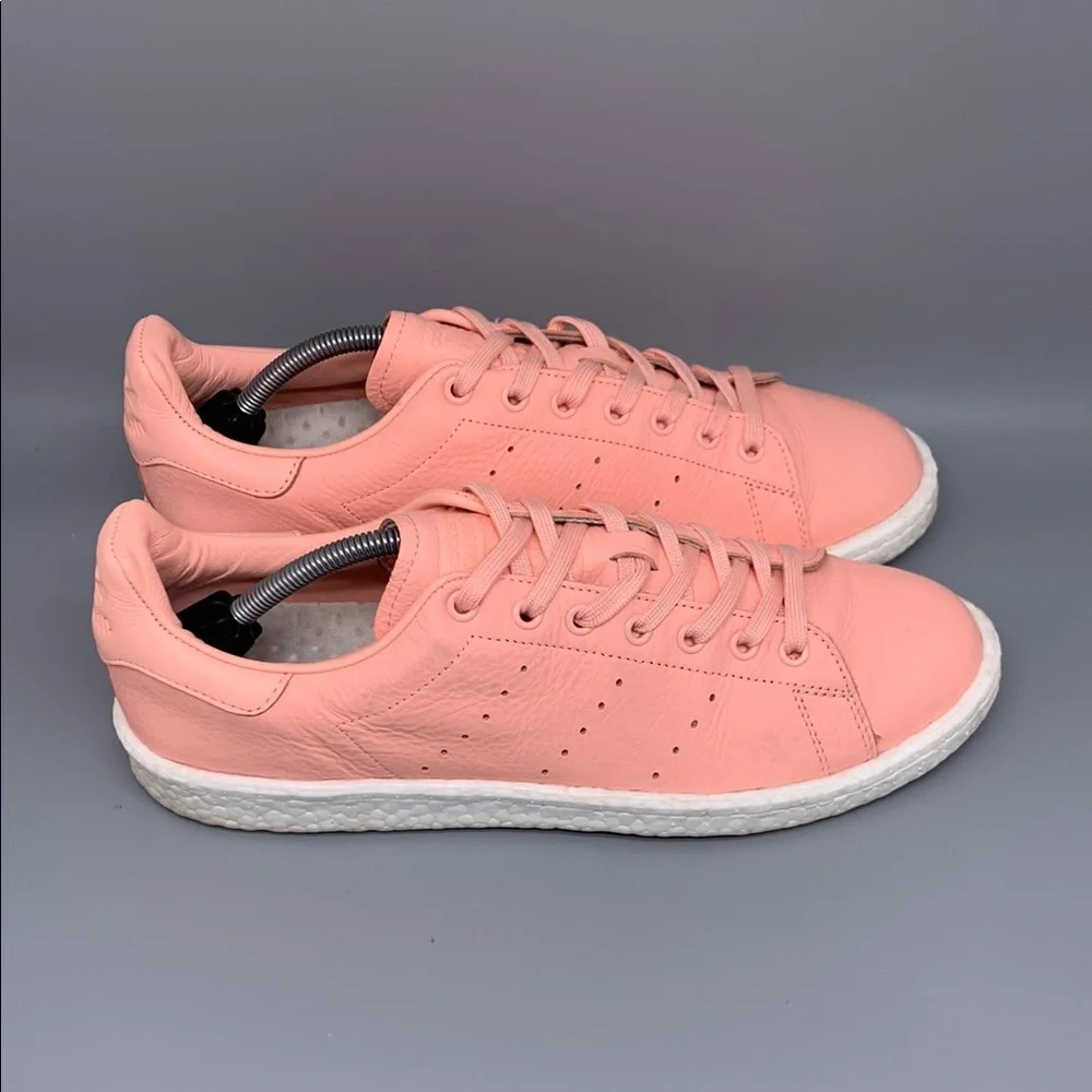 Adidas Stan Smith‎ Pink Boost Running Shoes BY2910 Men’s Sz 12